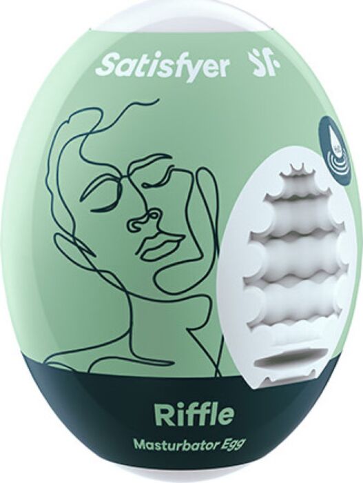 Masturbatore uovo SATISFYER EGGCITED Riffle
