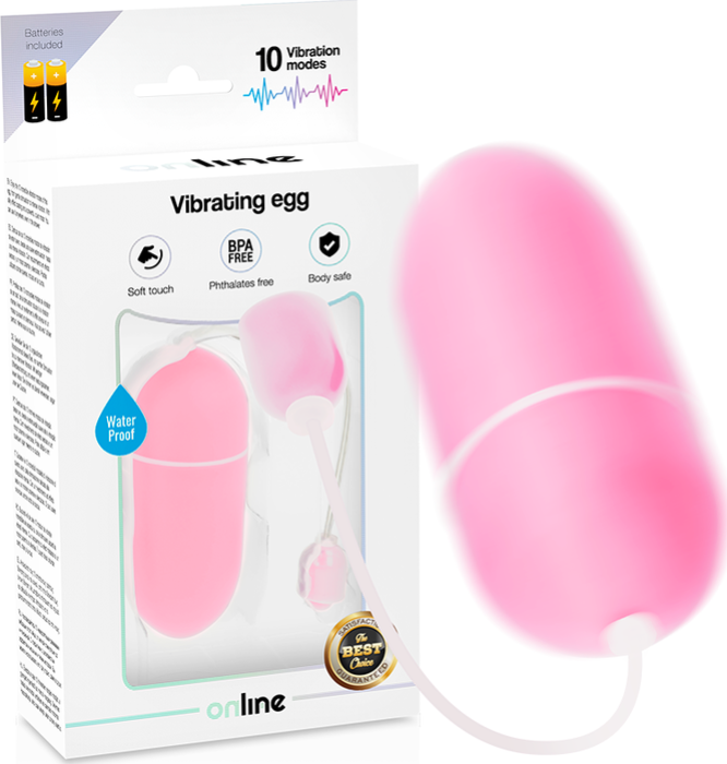 Uovo Vibrante Acquatico Rosa Uovo Vibrante Acquatico Rosa
