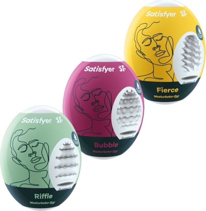 Uova masturbatorie SATISFYER EGGS - Pack 3