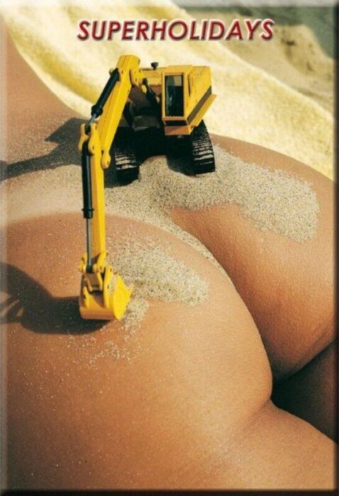 Immagine Magnetica Diablo Picante Culo Escavadora