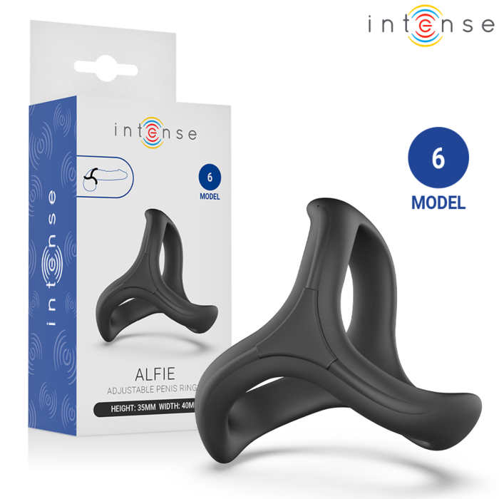 Anello Pene INTENSE FOR HIM Alfie Adjustable a Tre Anelli Anello Pene INTENSE FOR HIM Alfie Adjustable a Tre Anelli