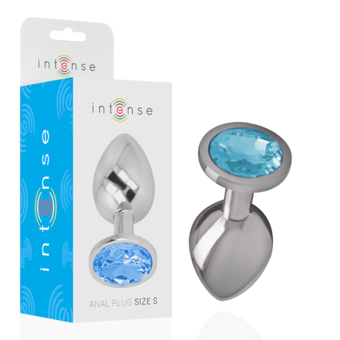 Plug Anale INTENSE con Diamante Gioiello Plug Anale INTENSE con Diamante Gioiello