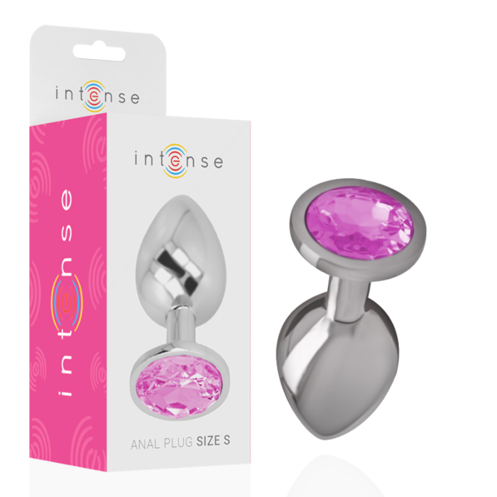 Plug Anale INTENSE con Diamante Gioiello Plug Anale INTENSE con Diamante Gioiello