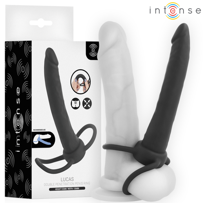 Dildo anale INTENSE FOR HIM Lucas con anelli integrati