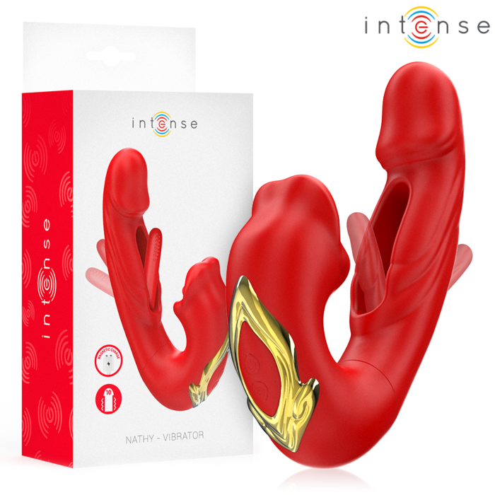 Vibrare INTENSE NATHY con funzione di suzione Vibrare INTENSE NATHY con funzione di suzione