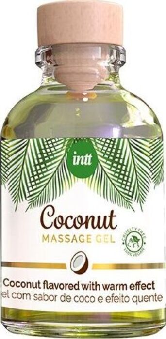 Gel per massaggi intimi vegano al cocco con effetto caldo 30ml Gel per massaggi intimi vegano al cocco con effetto caldo 30ml
