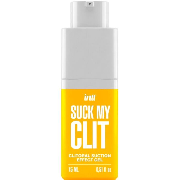Gel Intimo INTT Suck My Clit 15ml con effetto succhiatore Gel Intimo INTT Suck My Clit 15ml con effetto succhiatore