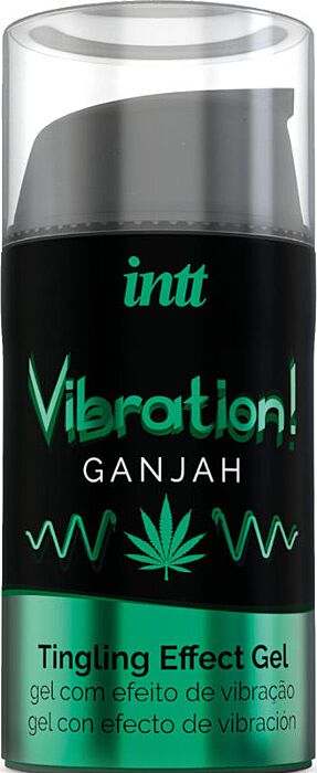 Intt vibration ganjah! vibrador líquido 15ml Intt vibration ganjah! vibrador líquido 15ml