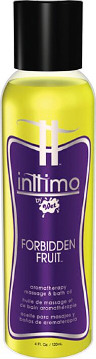 Olio da bagno umido e massaggio aromaterapico frutta vietata intima 120ml