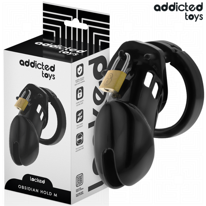 Jaula per Pene Addicted Toys Locked - Obsidian Hold