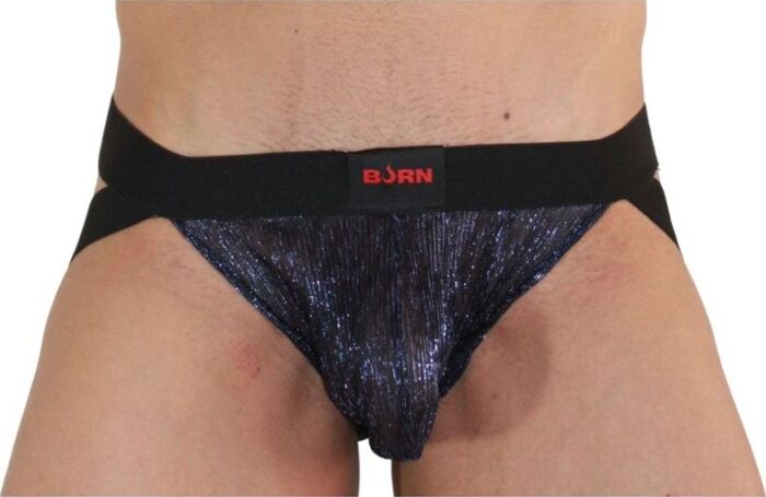 Jockstrap BURN 006 Blu/nero | Comfort e Stile Jockstrap BURN 006 Blu/nero | Comfort e Stile
