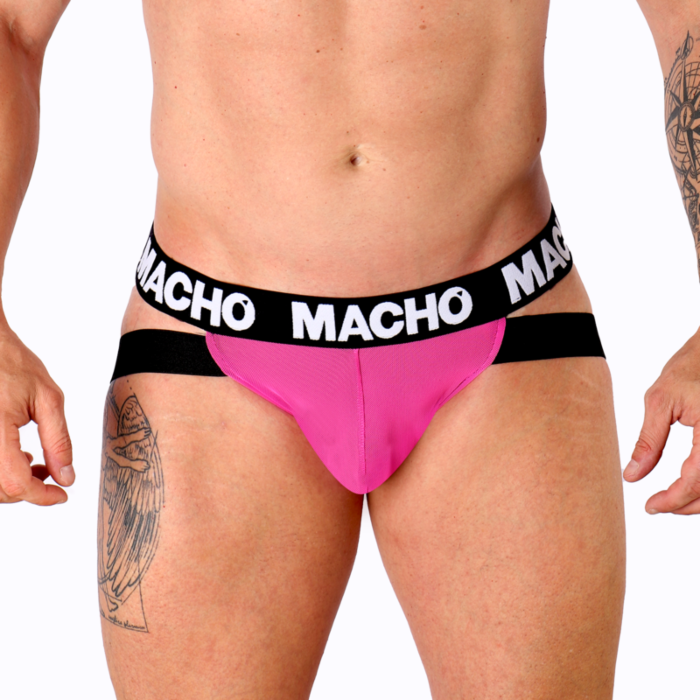 Jockstrap MACHO MX28FR Rosa Neon | Comfort e Stile