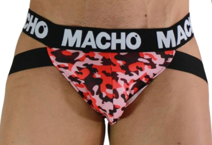 Jockstrap MACHO MX28MR Rosso - Comfort e Stile