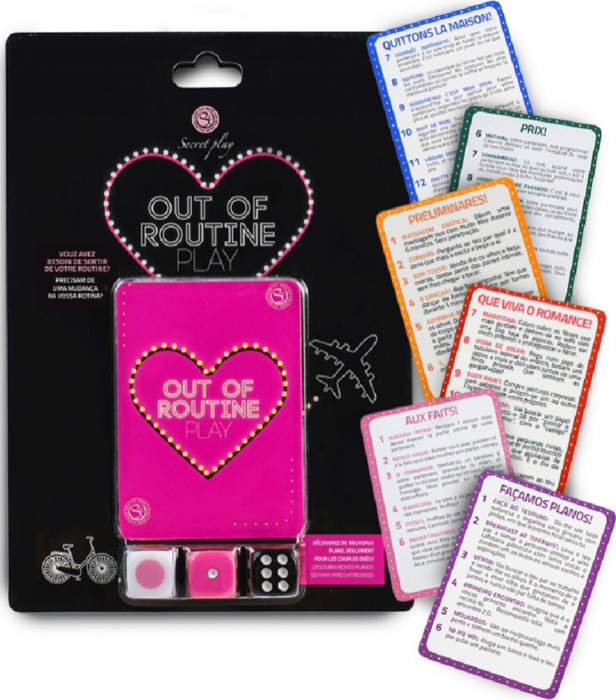 Gioco Secretplay Out of Routine Play con 72 sfide Gioco Secretplay Out of Routine Play con 72 sfide