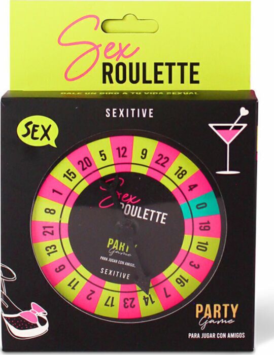 Gioco erotico SEXITIVE Sex Roulette Party Game Gioco erotico SEXITIVE Sex Roulette Party Game