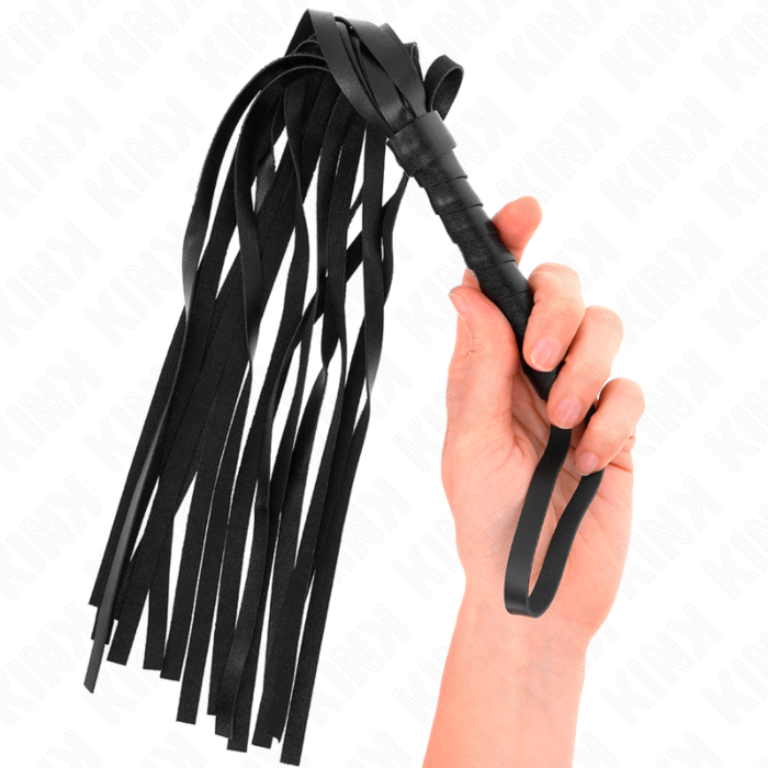 Látigo KINK IMPACT & TOUCH 45 cm per giochi BDSM Látigo KINK IMPACT & TOUCH 45 cm per giochi BDSM