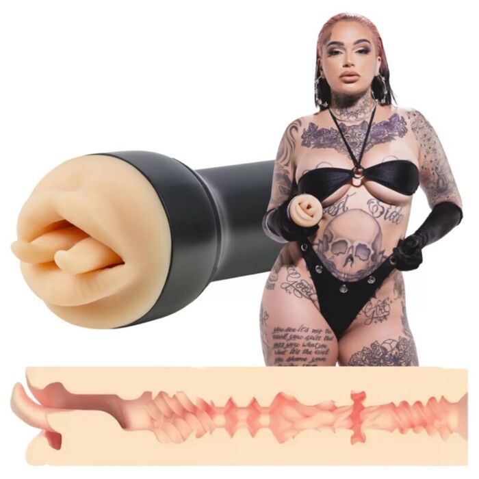 Masturbatore KIIROO Raven Mouth con lingua realistica