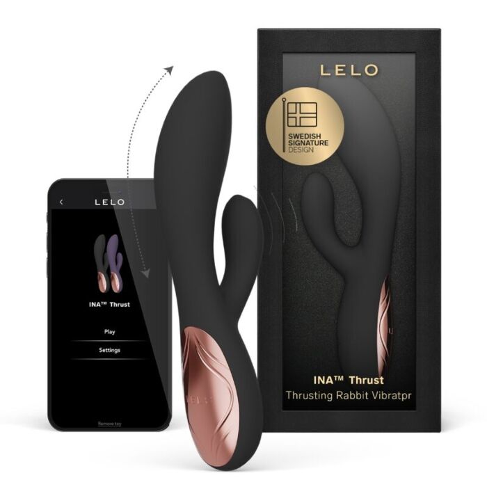 Vibratore LELO INA THRUST Rabbit con movimento di spinta Vibratore LELO INA THRUST Rabbit con movimento di spinta