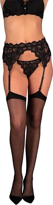 Liguero Nero LIVCO Corsetti Soliana Elegante