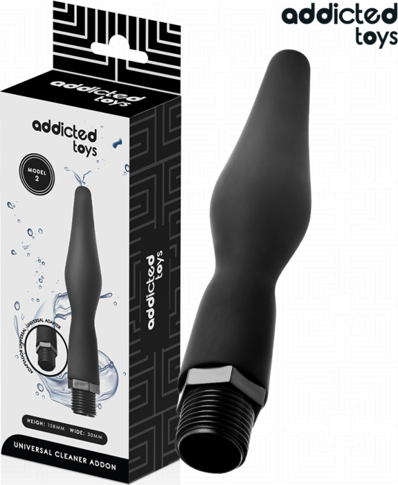 Pulitore Anal Addicted Toys Modello 2 Con Adattatore