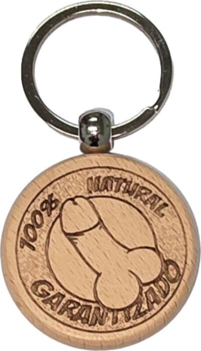 Llavero Erotico Diablo Picante Pene in Legno