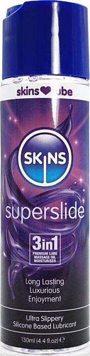 Lubrificante a base di silicone SKINS Superslide 130 ml Lubrificante a base di silicone SKINS Superslide 130 ml