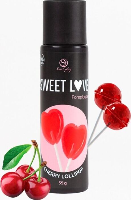 Lubrificante commestibile SECRETPLAY Cereza Lollipop 60 ml