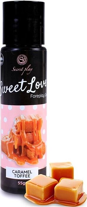 Lubrificante commestibile SECRETPLAY Gel Sweet Love Caramello Lubrificante commestibile SECRETPLAY Gel Sweet Love Caramello