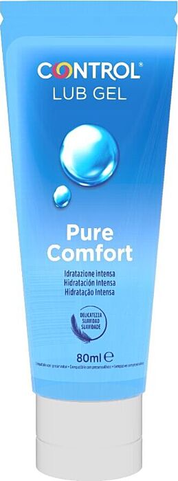 Lubrificante Control Pure Comfort 80 ml - Alta Scorrevolezza
