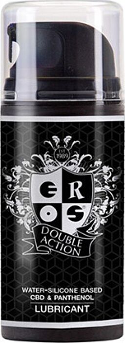 Lubrificante ibrido Eros Double Action con CBD