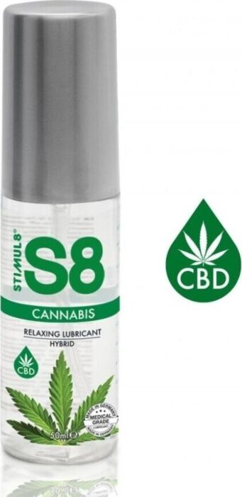 Lubrificante ibrido STIMUL8 S8 alla cannabis