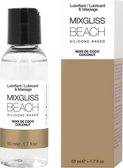 Lubrificante Mixgliss Beach 50ml con aroma a cocco