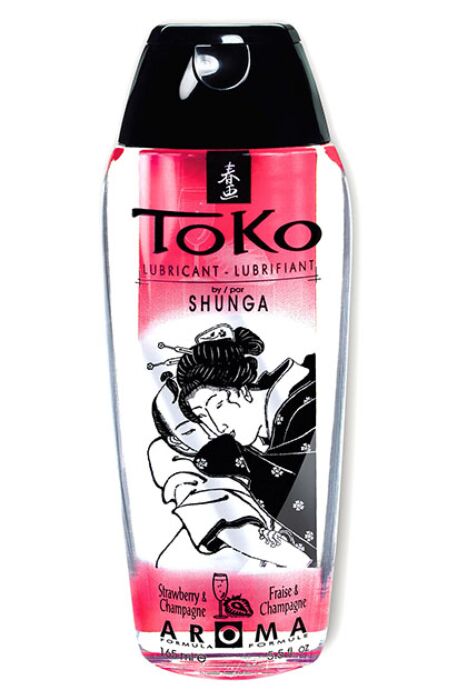 Lubrificante SHUNGA Toko Fragola e Champagne 165 ml Lubrificante SHUNGA Toko Fragola e Champagne 165 ml