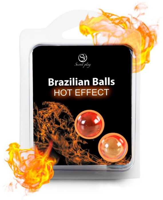 Lubrificante SECRETPLAY Brazilian Balls effetto calore