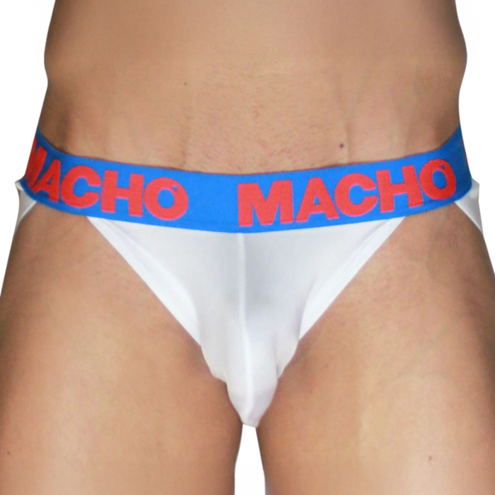Jockstrap MACHO UNDERWEAR MX29AZ con supporto doppio Jockstrap MACHO UNDERWEAR MX29AZ con supporto doppio