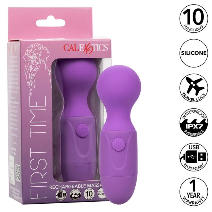 Massaggiatore CalExotics First Time Violetta 10 Vibrazioni