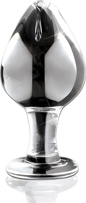 Massaggiatore in vetro ICICLES N.25 - Plug anale artigianale Massaggiatore in vetro ICICLES N.25 - Plug anale artigianale