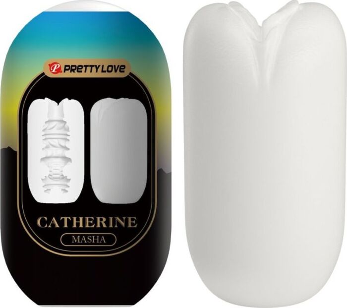 Masturbatore Pretty Love Masha Bianco - Sensazioni Uniche