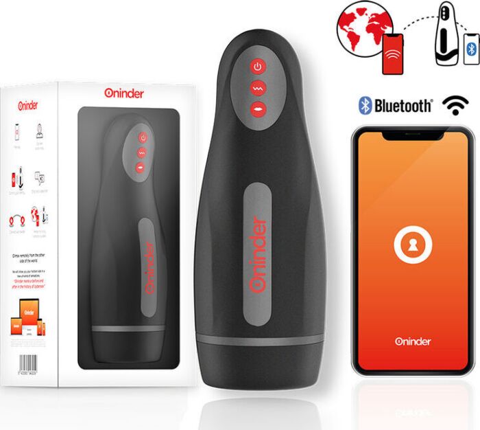 Masturbatore ONINDER Seoul con Vibrazione e App