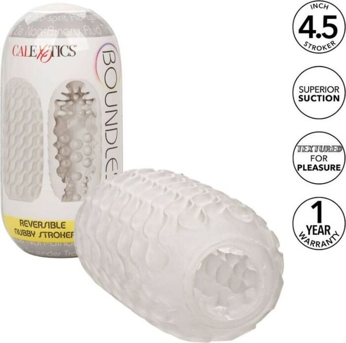 Masturbatore reversibile CALEXOTICS Nubby Stroker