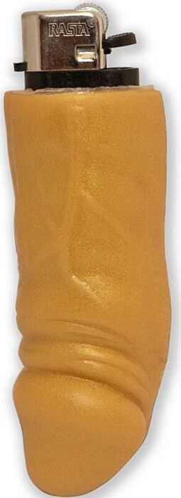 Mechero Pene Oro Diablo Picante | Accessorio Divertente Mechero Pene Oro Diablo Picante | Accessorio Divertente