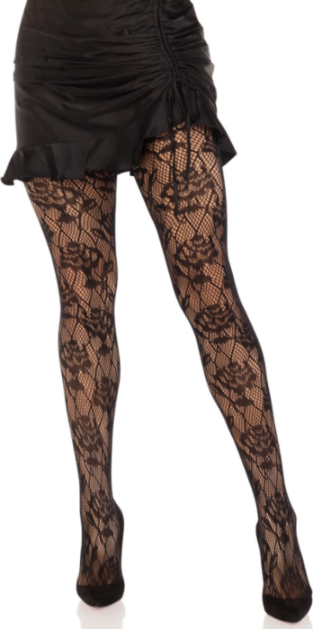 Medias Leg Avenue Rosa Wild Rose | Eleganza Seducente