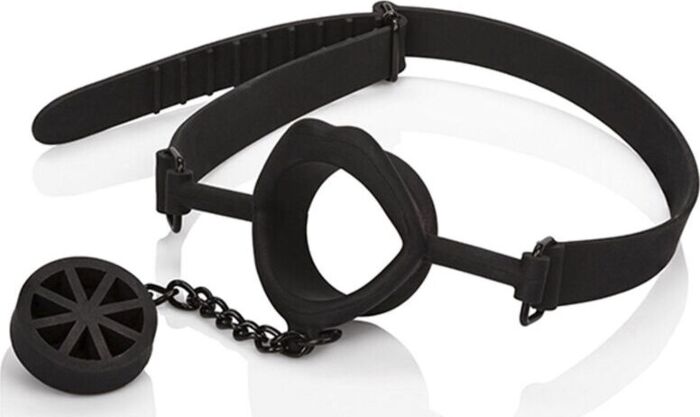 Bavaglio Scandal con tappo in silicone CalExotics