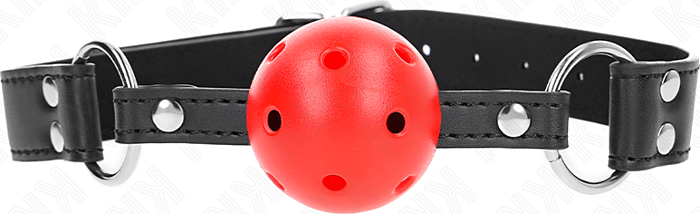 Mordaza di Bola KINK 4 cm in Silicone Traspirante