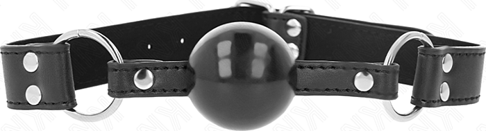 Mordaza di Bola KINK 4 cm Soft con Correa Regolabile Mordaza di Bola KINK 4 cm Soft con Correa Regolabile