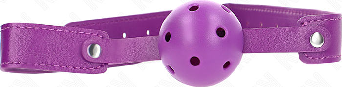 Mordaza KINK Morbida 4.5 cm Morado - Comfort Assoluto