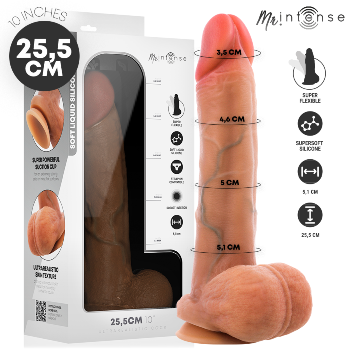 Dildo MR. INTENSE Gary XL 25.5 cm con testicoli Dildo MR. INTENSE Gary XL 25.5 cm con testicoli