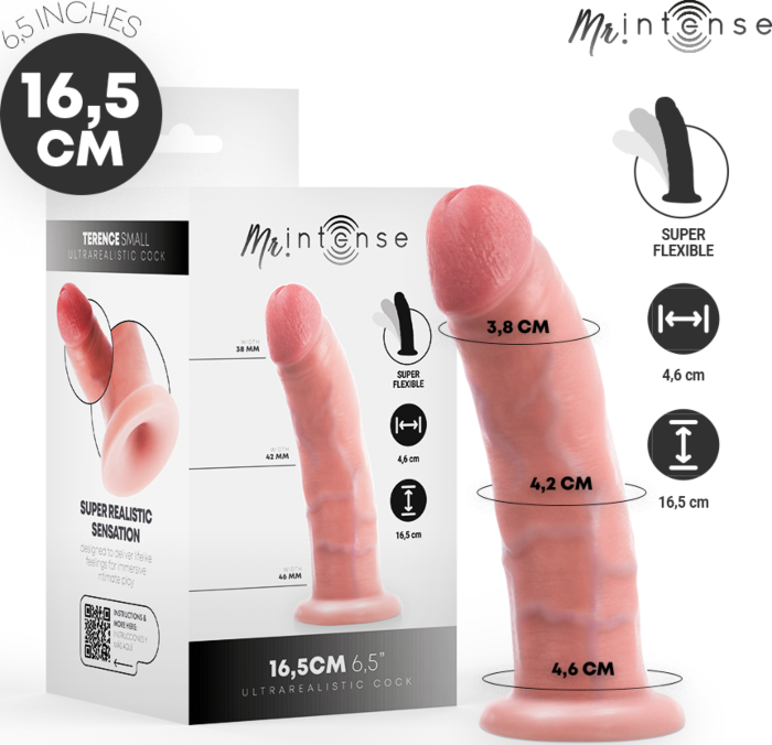 Dildo MR. INTENSE Terence Small - 16.5 cm Dildo MR. INTENSE Terence Small - 16.5 cm