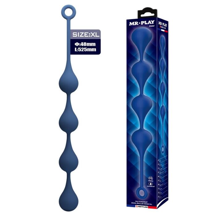 Palline Anali MR PLAY XL 52.5 cm con design graduato Palline Anali MR PLAY XL 52.5 cm con design graduato