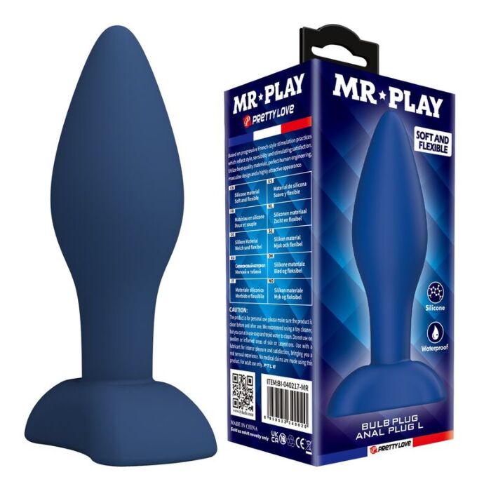 Plug Anale MR PLAY Tapered con base ampia Plug Anale MR PLAY Tapered con base ampia